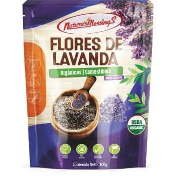 Flores de Lavanda orgánica 100g