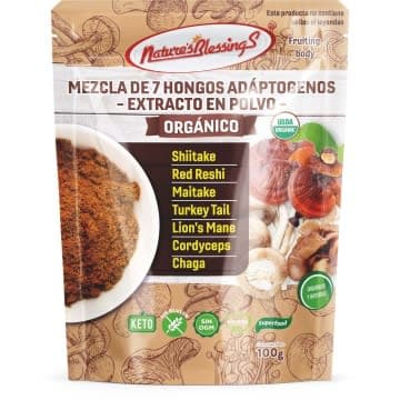 Mezcla 7 Hongos Adaptógenos 100g