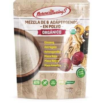 Mezcla de 6 adaptógenos 100g