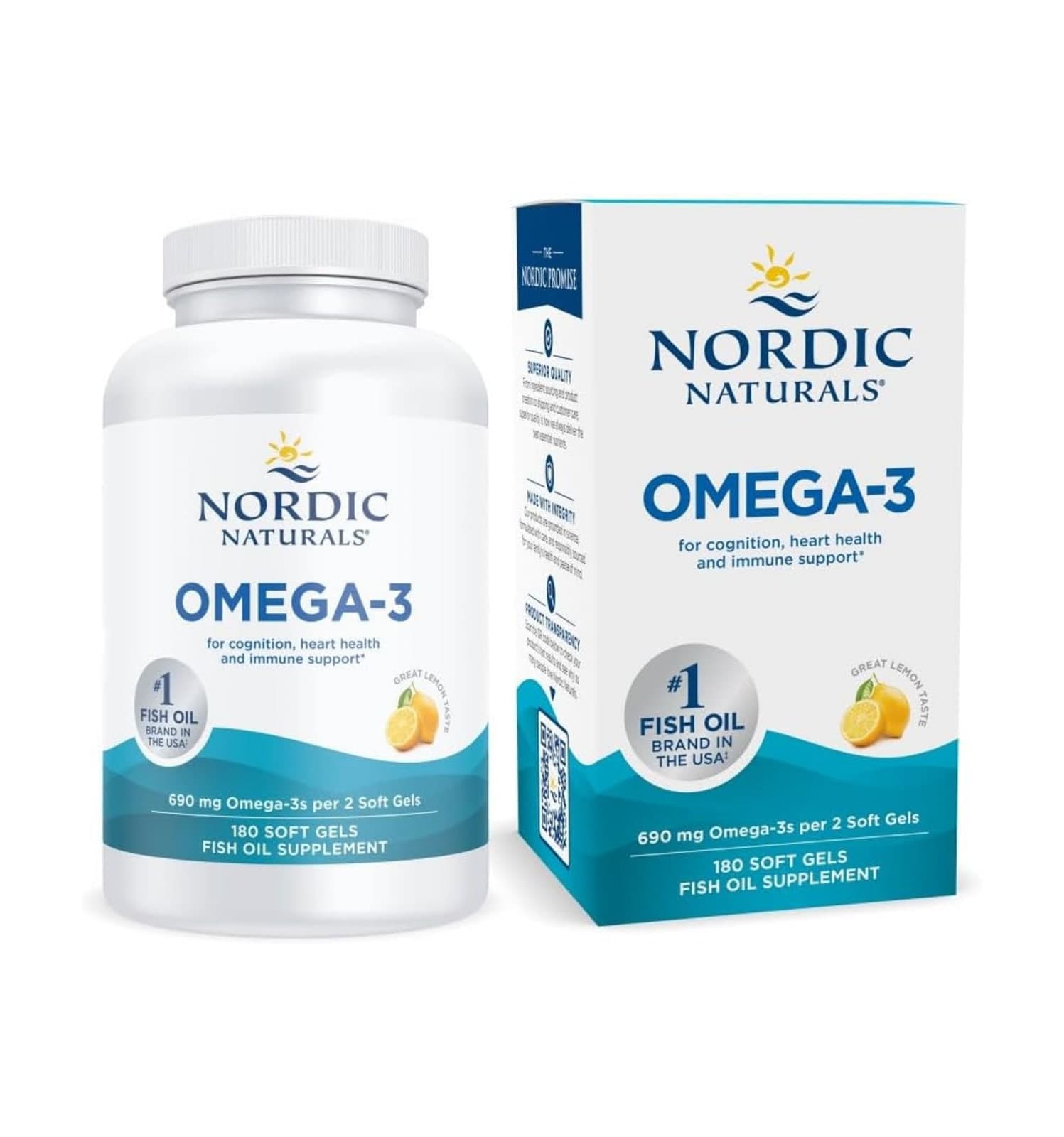 Nordic Naturals Omega-3 60 Cápsulas