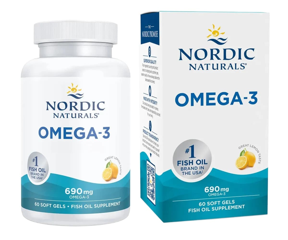 Nordic Naturals Omega-3 60 Cápsulas